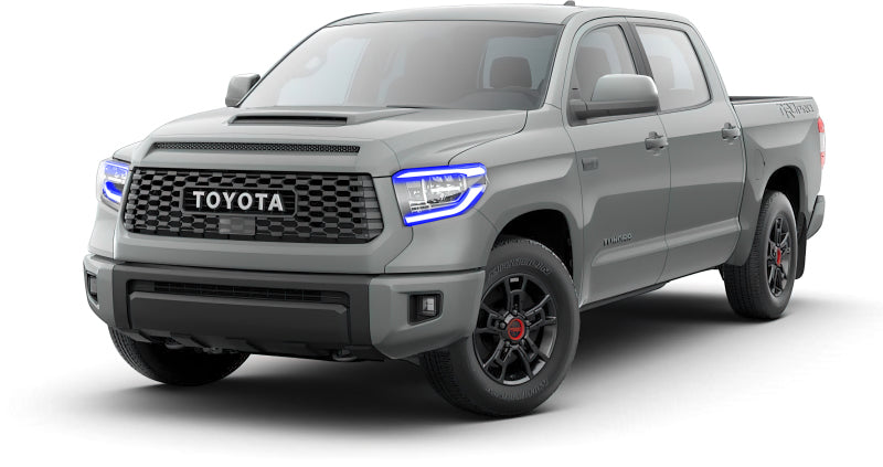 Oracle 18-21 Toyota Tundra Dynamic ColorSHIFT Headlight DRL Upgrade Kit - Mammoth Racing -