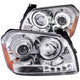 ANZO 2005-2007 Dodge Magnum Projector Headlights Chrome - Mammoth Racing -