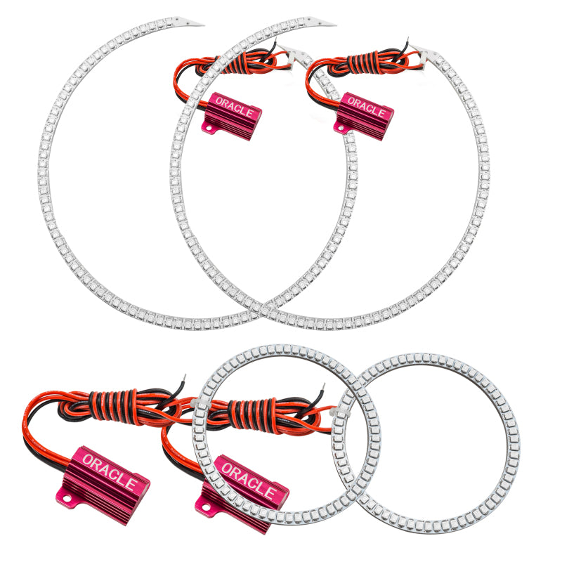 Oracle Volkswagen Touareg 05-06 LED Halo Kit - White - Mammoth Racing -