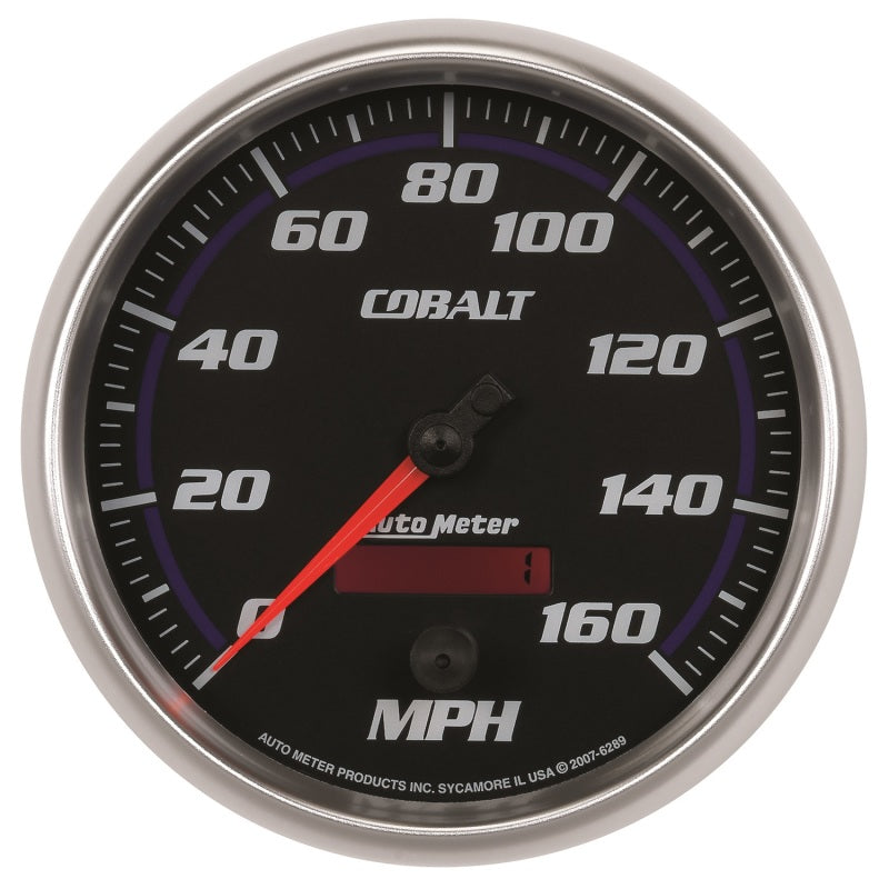 Autometer Cobalt 5in 160mph In-Dash Electronic Programmable Speedometer - My Store