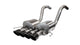 Corsa 2014-2019 Chevrolet Corvette C7 Z06 6.2L 2.75in Xtreme Axle-Back w/ Dual NPP & Quad Black Tips - Mammoth Racing -