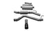 Corsa 2020 Jeep Gladiator JT 3.0in Cat-Back Single Touring Side Exit w/ 4.0in Black Tip - Mammoth Racing -