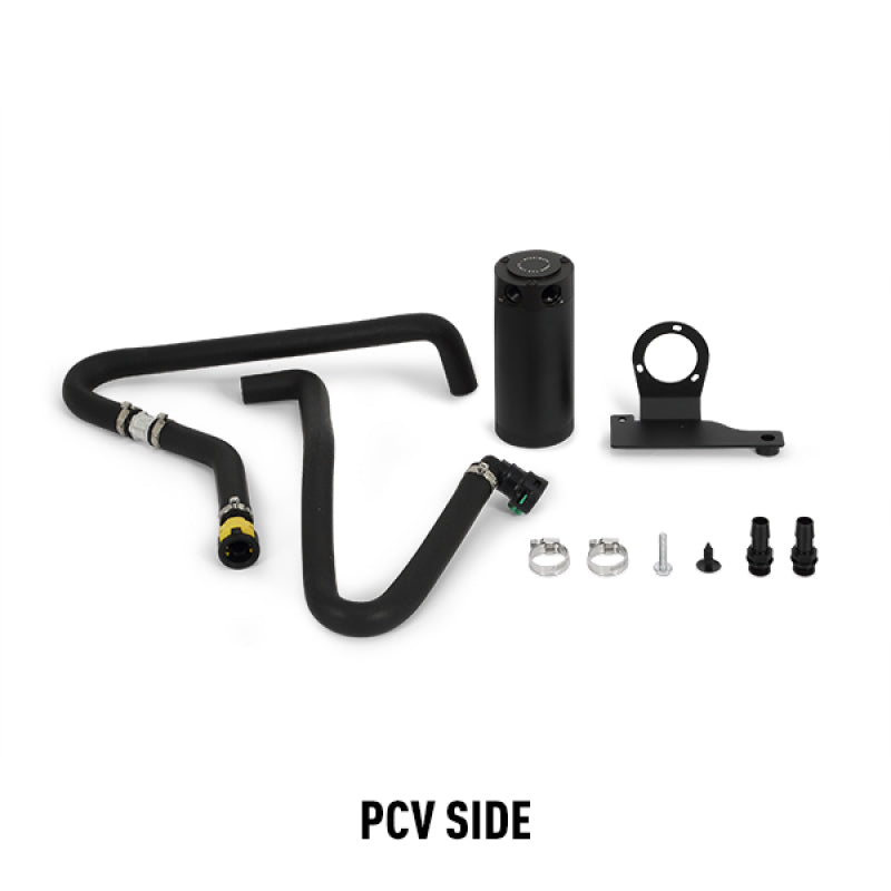 Mishimoto 11-14 Ford F-150 EcoBoost 3.5L Baffled Oil Catch Can Kit - Black - Mammoth Racing -