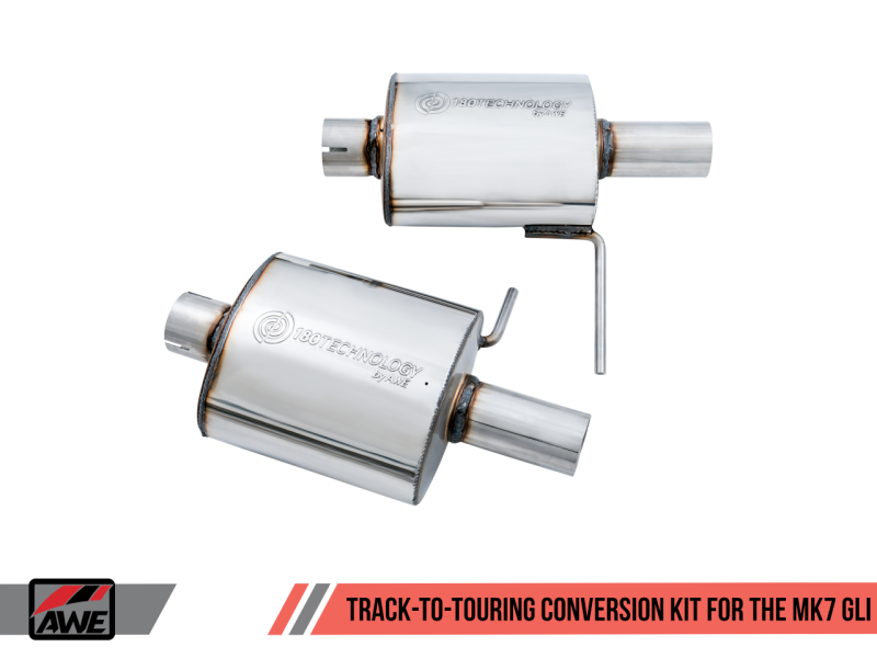 AWE Tuning 18-21 Volkswagen Jetta GLI Mk7 Touring Edition Exhaust Conversion Kit - Mammoth Racing -