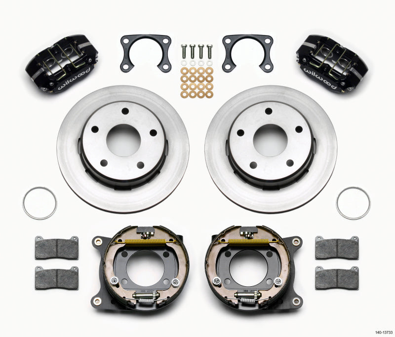 Wilwood Dynapro Lug Mount P/S Park Brake Kit Big Ford 2.00in Off Bronco 5 x 5.50 - My Store