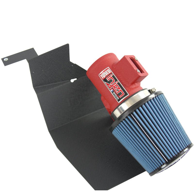 Injen 16-19 Ford Fiesta ST 1.6L Turbo 4Cyl Wrinkle Red Short Ram Intake w/MR Tech (Special order) - Mammoth Racing -