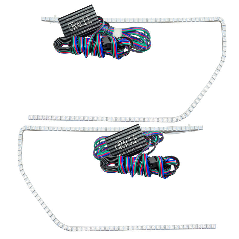 Oracle Ford F-150/Raptor 09-14 Perimeter Halo Kit - ColorSHIFT w/o Controller - Mammoth Racing -