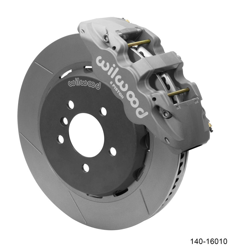 Wilwood Aero6 Front Brake Kit 14.00 Slotted 96-99 BMW M3 w/Lines - My Store