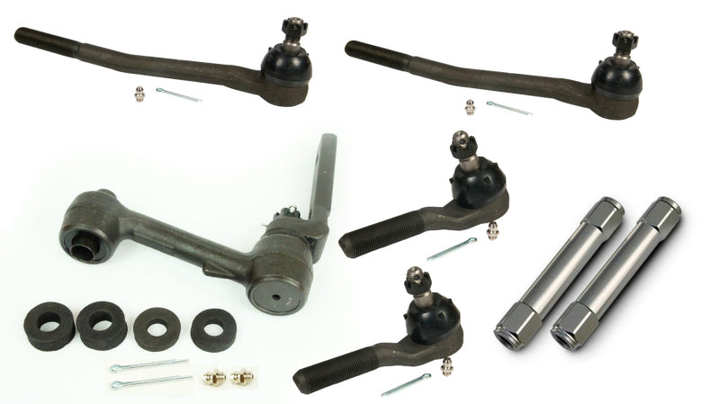 Ridetech 1970 Ford Mustang Mercury Cougar Steering Linkage Kit w/ OE Power Steering - Mammoth Racing -