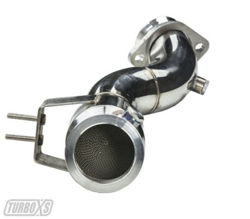 Turbo XS 2015+ Ford Mustang Ecoboost Downpipe w/ High Flow Catalytic Converter - Mammoth Racing -
