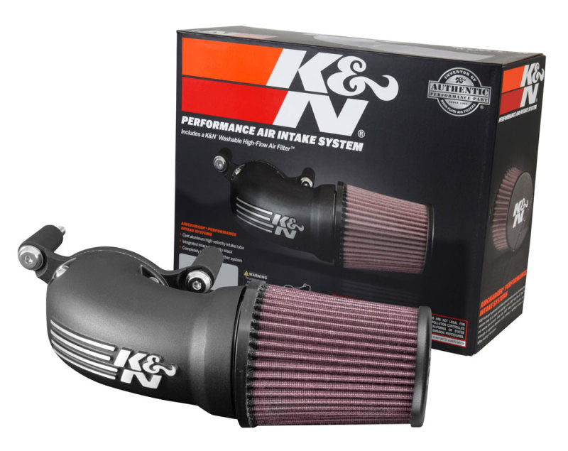 K&N 08-17 Harley Davidson Touring Models Performance Air Intake System - Mammoth Racing -