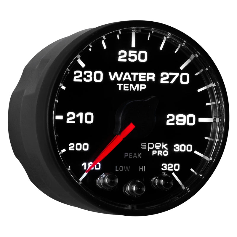 Autometer Spek-Pro - Nascar 2-1/16in Water Press 0- 30 psi Bfb - My Store