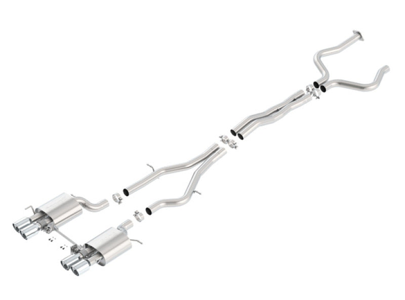 Borla 2016 Cadillac ATS-V 3.6L Twin Turbo Catback Exhaust 4in Tips Dual Split Rear Exit - My Store
