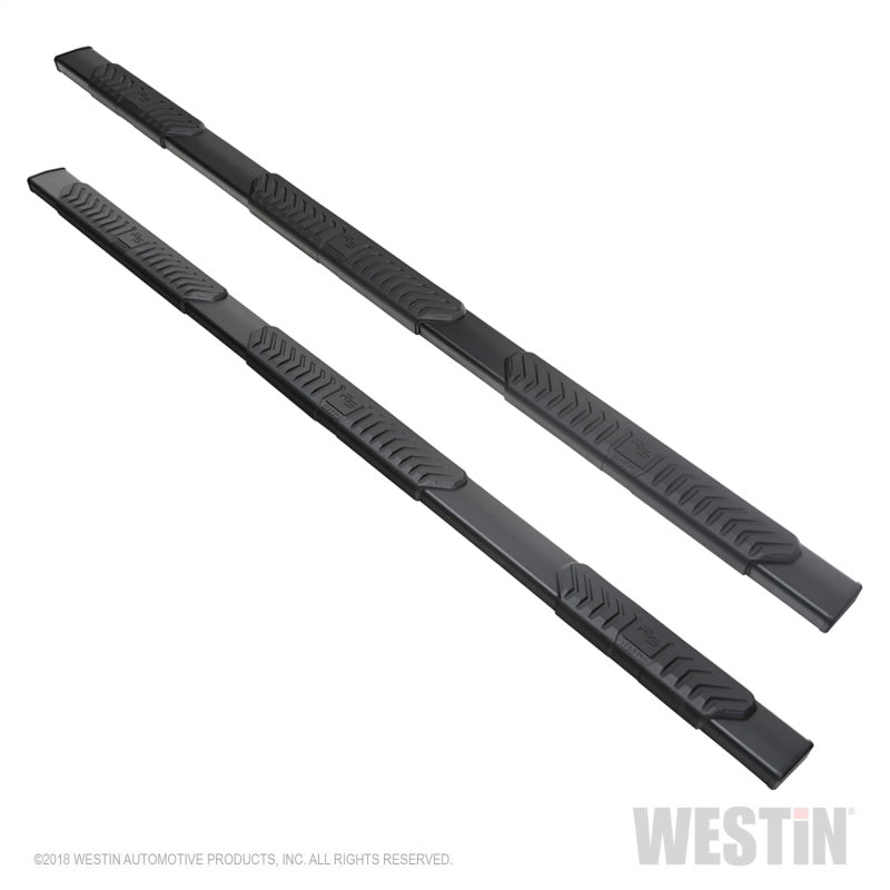Westin 2019 Chevrolet Silverado/Sierra 1500 Crew Cab (6.5ft) R5 Modular Nerf Step Bars - Black - Mammoth Racing -