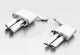 Remus 2007 Audi S5 Quattro Coupe (B8) 4.2L V8 Sport Exhaust Right w/84mm Angled Tail Pipe Set - Mammoth Racing -