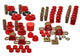 Energy Suspension 95-98 Nissan 240SX (S14) Red Hyper-Flex Master Bushing Set - My Store