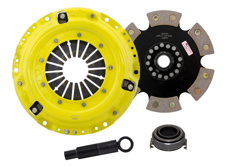 ACT 1990 Honda Prelude XT/Race Rigid 6 Pad Clutch Kit - My Store