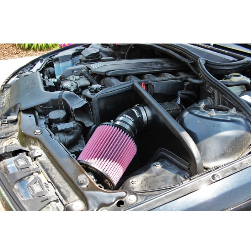 Mishimoto 99-05 BMW E46 323i/325i/328i Performance Cold Air Intake Kit - Black - Mammoth Racing -
