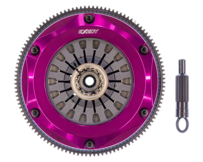 Exedy 1996-1996 Mitsubishi Lancer Evolution IV L4 Hyper Triple Cerametallic Clutch Rigid - Mammoth Racing -