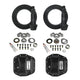 Yukon Gear & Install Kit Package for Jeep Rubicon JL/JT w/D44 Front & Rear in a 4.88 Ratio Stage 2 - Mammoth Racing -