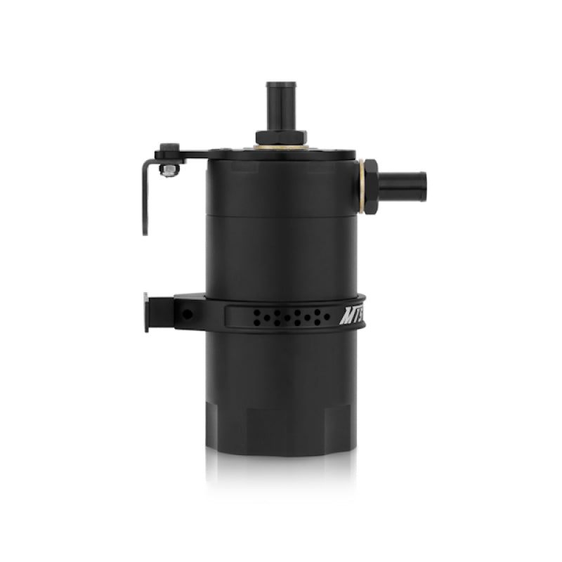 Mishimoto Universal Baffled Oil Catch Can - Black - Mammoth Racing -