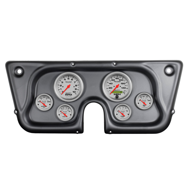 Autometer Ultra-Lite 67-72 Chevy Truck C/K/K5/Suburban Dash Kit 6pc Tach/MPH/Fuel/Oil/WTMP/Volt - My Store