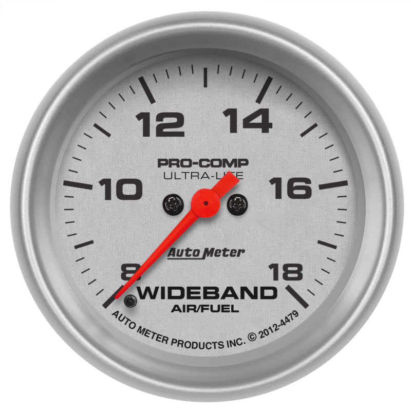 Autometer Ultra-Lite 2-5/8in Wideband Air/Fuel Ratio Analog (8:1-18:1 Afr) - My Store