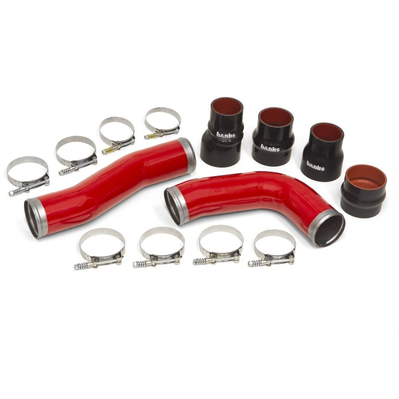 Banks 10-12 Ram 6.7L Diesel OEM Replacement Cold Boost Tubes - Red - Mammoth Racing -