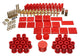 Energy Suspension 64-78 Toyota FJ40 Land Cruiser Red Hyper-Flex Master Bushing Set - My Store