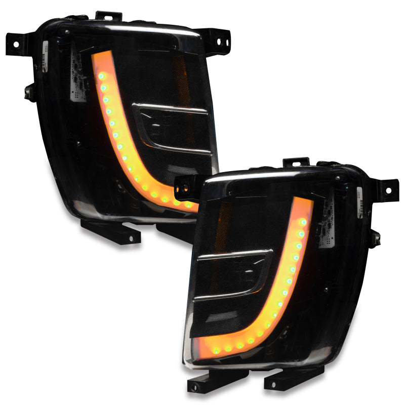 ORACLE Lighting 16-21 Tesla Model X Dynamic ColorSHIFT Headlight & Fog Light DRL Upgrade Kit - Mammoth Racing -