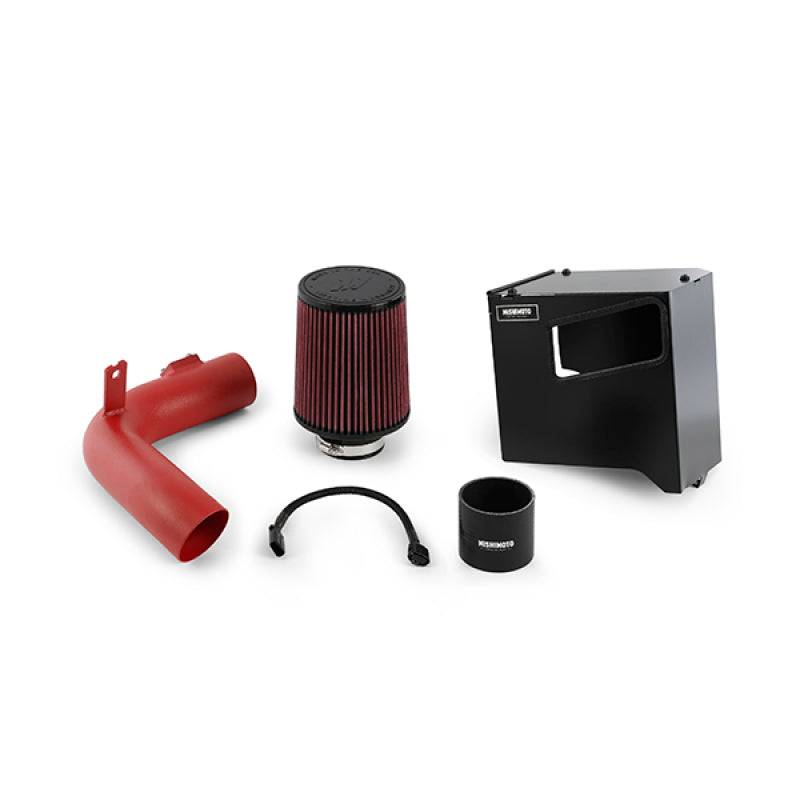 Mishimoto 15-16 Subaru WRX Performance Race Air Intake Kit - Wrinkle Red - Mammoth Racing -