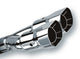 Borla Universal Polished Tip Dual Square Angle-Cut Intercooled (inlet 2 1/2in. Outlet 2 7/8 x 3 3/8i - My Store