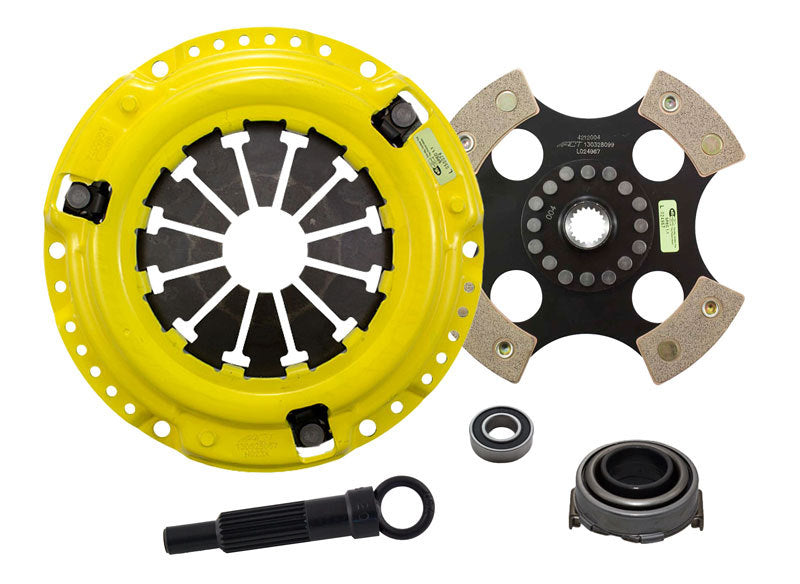ACT 1992 Honda Civic XT/Race Rigid 4 Pad Clutch Kit - My Store