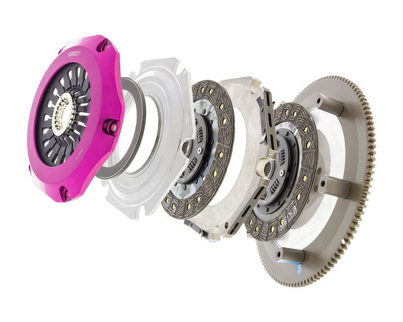 Exedy 04-17 Subaru WRX STI Ej255/ej257 2.5l Twin-Organic Clutch Kit - Mammoth Racing -