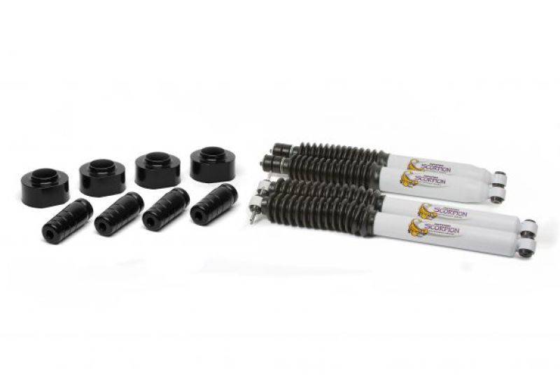 Daystar 1997-2006 Jeep Wrangler TJ 4WD- 1 3/4in Suspension Lift Kit & Scorpion Shocks - Mammoth Racing -