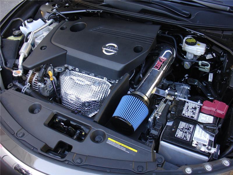 Injen 13-18 Nissan Altima 2.5L 4cyl Polished Short Ram Intake w/ MR Tech/Heat Shield - Mammoth Racing -