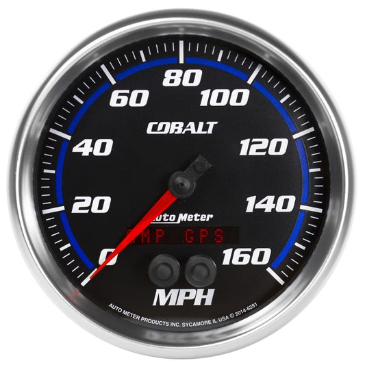 Autometer Cobalt 5in 0-140mph In-Dash Electronic GPS Programmable Speedometer - My Store