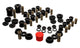 Energy Suspension 95-99 Mitsubishi Eclipse FWD/AWD Black Hyper-flex Master Bushing Set - My Store