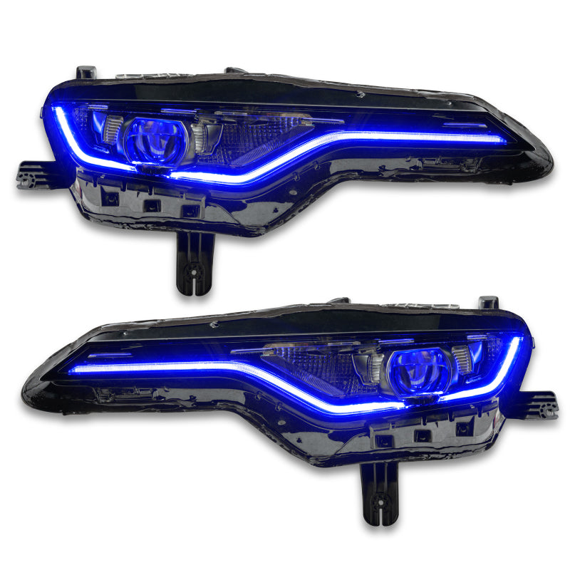 Oracle 19-21 Chevy Camaro SS/RS RGBW+A Headlight DRL Upgrade Kit - ColorSHIFT 2 - Mammoth Racing -