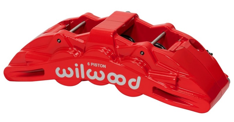 Wilwood Caliper Red Sx6r 4.04in Piston 1.25in Disc - Mammoth Racing -