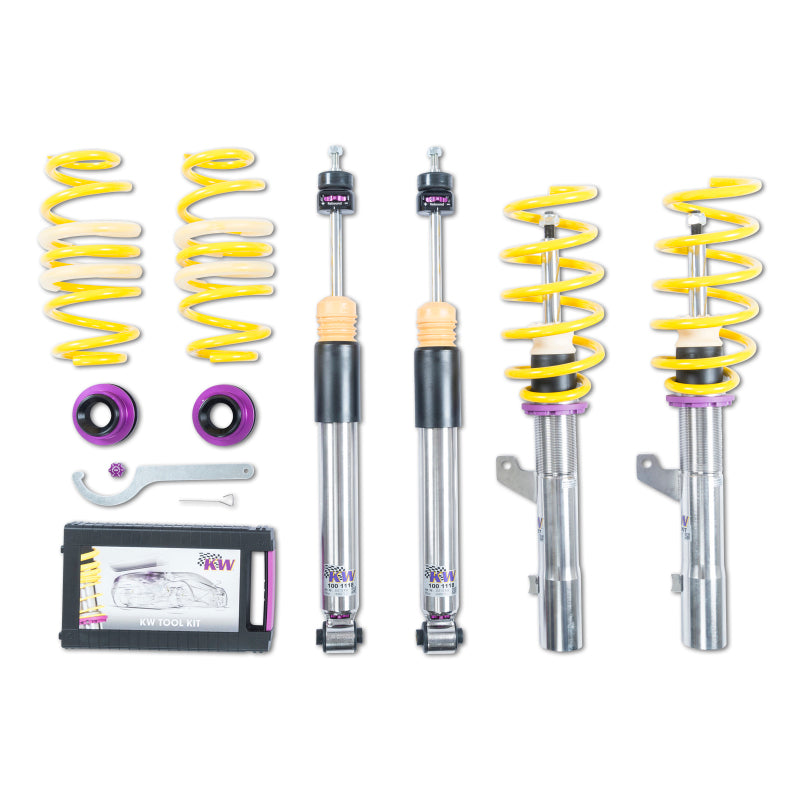 KW Coilover Kit V3 Volkswagen Golf VII R w/o DCC - Mammoth Racing -