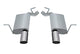 Gibson 11-18 Jeep Grand Cherokee Laredo 3.6l 2.25in Axle-Back Dual Exhaust - Stainless - Mammoth Racing -
