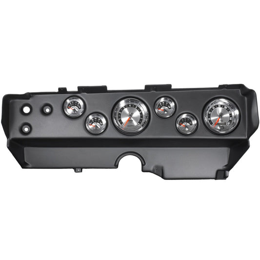 Autometer American Muscle Gauge Kit 6 Pc Ebody/Cuda/Challenger 70-74 Tach/Mph/Fuel/Oilp/Wtmp/Volt - My Store