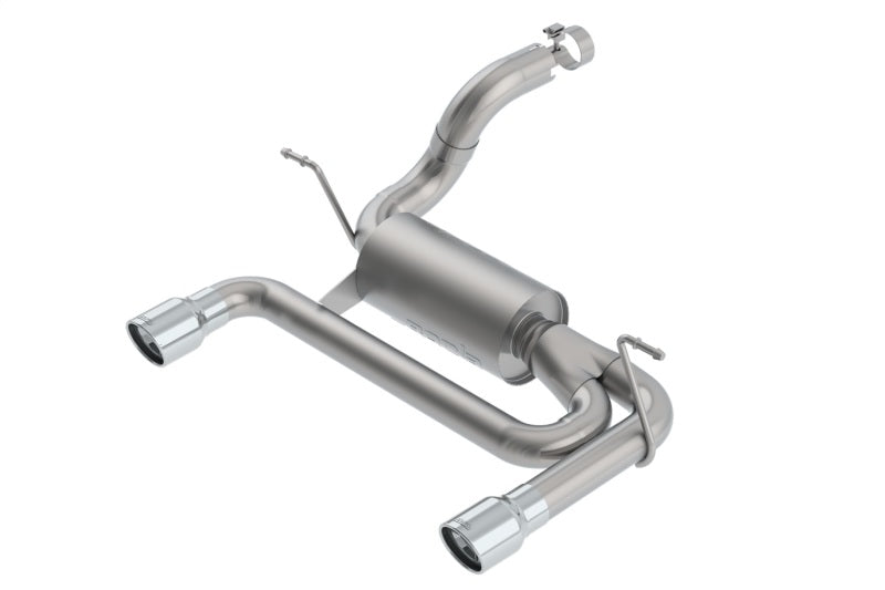 Borla 2018 Jeep Wrangler JL/JLU 3.6L 2DR/4DR S-Type SS Axle Back Exhaust w/3.5in Tips - My Store