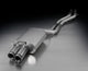 Remus 2009 BMW Z4 E89 Cabrio Sdrive 23I (N52B25A/N52B30A) Axle Back Exhaust - Mammoth Racing -