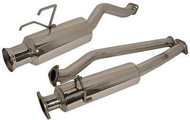 Injen 2013 Mitsubishi Lancer 2.4L 4 Cyl. 60mm Axle Back Exhaust System - Mammoth Racing -
