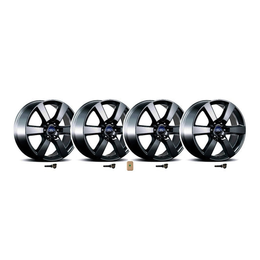 Ford Racing 15-16 F-150 20in x 8.5in Wheel Set with TPMS Kit - Matte Black - My Store