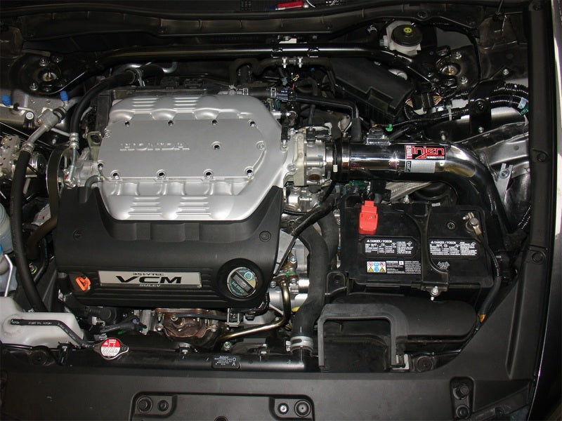 Injen 08-09 Accord Coupe 3.5L V6 Black Cold Air Intake - Mammoth Racing -