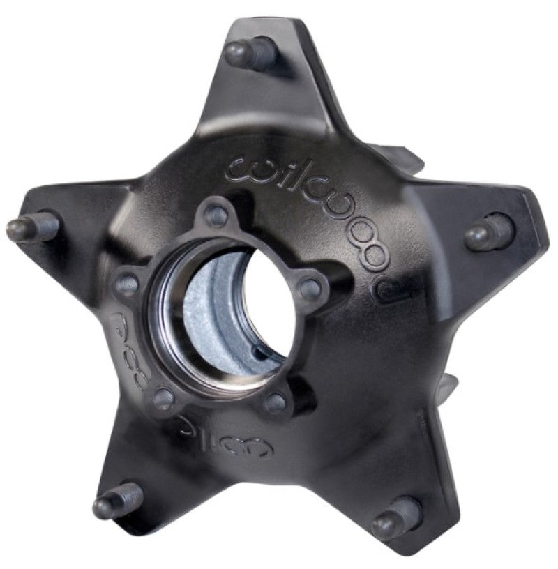 Wilwood Hub-Starlite 55 Rear - Standard Offset 5/8 C Studs-Drilled-Black - My Store
