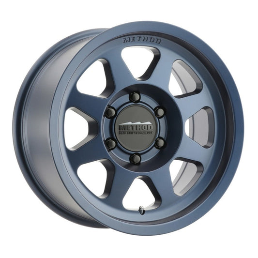Method Mr701 17x8.5 0mm Offset 6x135 87mm CB Bahia Blue Wheel